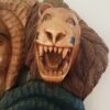 Bob Marley Lion Of Judah Rastafarian Wood Carving - Image 6