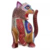 Zapotec Jaguar Oaxacan Alebrije Wood Carving - Image 7