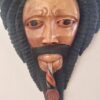 Bob Marley Lion Of Judah Rastafarian Wood Carving - Image 2