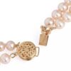 14K Yellow Gold Genuine Pink Pearl & MOP Flower Pendant Necklace - Image 5