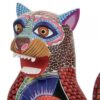 Zapotec Jaguar Oaxacan Alebrije Wood Carving - Image 3