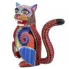 Zapotec Jaguar Oaxacan Alebrije Wood Carving - Image 2