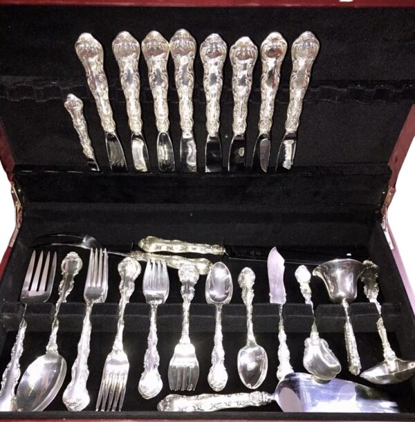 Strasbourg Sterling Silver Flatware by Gotham Silversmiths