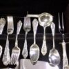 Rose Point Sterling Silver Flatware by Wallace Silversmiths - Image 4